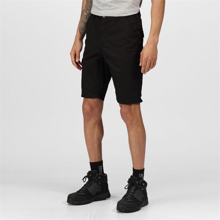 Regatta Men's Black Pro Cargo Shorts in Size 44, Sports Direct