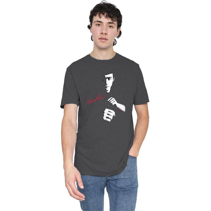 Men's Grey Other Bruce Lee The Dragon Awaits T-Shirt Charcoal in Size M, Sports Direct