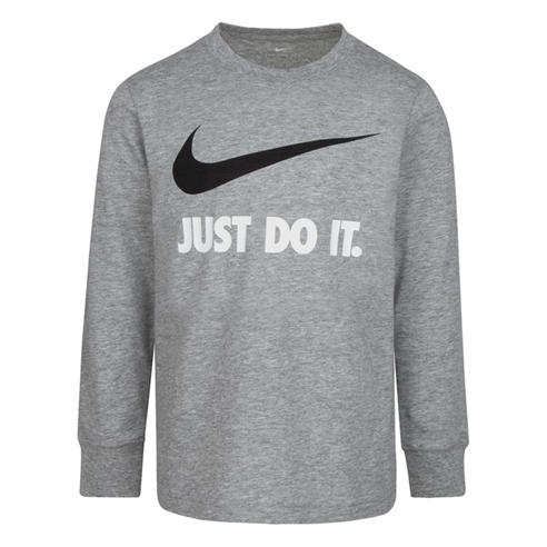 Nike - Kids' Swoosh Just Do It Long Sleeve T-Shirt