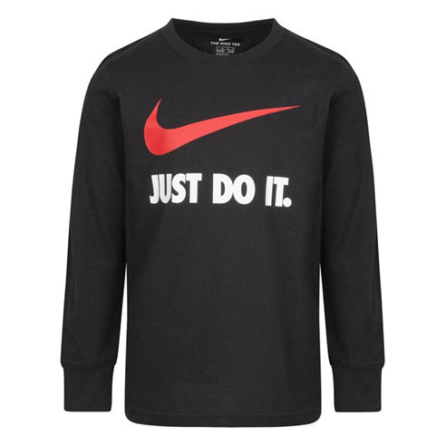 Nike - Kids' Swoosh Just Do It Long Sleeve T-Shirt