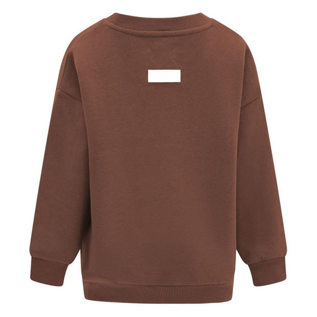 Brown - Blank Essentials - Crewneck Sweat
