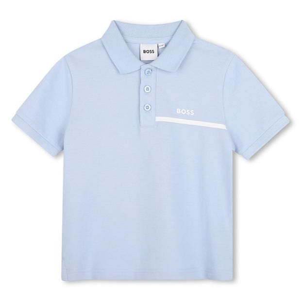 Light Blue/Navy - Boss - Kids' Clothing Set