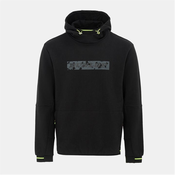 Dunlop Men's Black On-Site Fleece Hoody in Size 2XL, Sports Direct