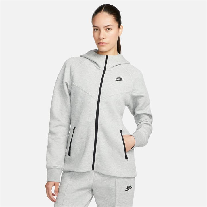 Nike Women's Grey Sportswear Tech Fleece Windrunner in Size 14, Sports Direct