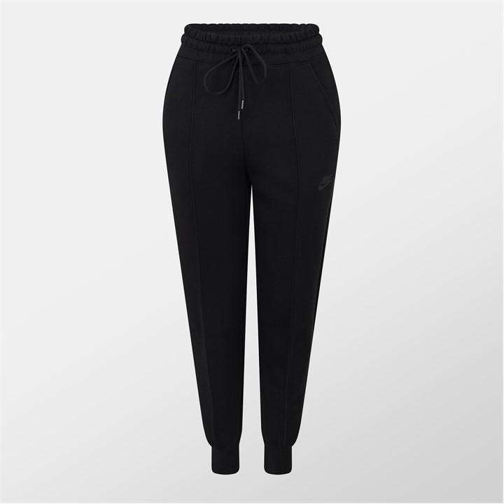 Nike Women's Black Sportswear Tech Fleece Joggers in Size 18, Sports Direct