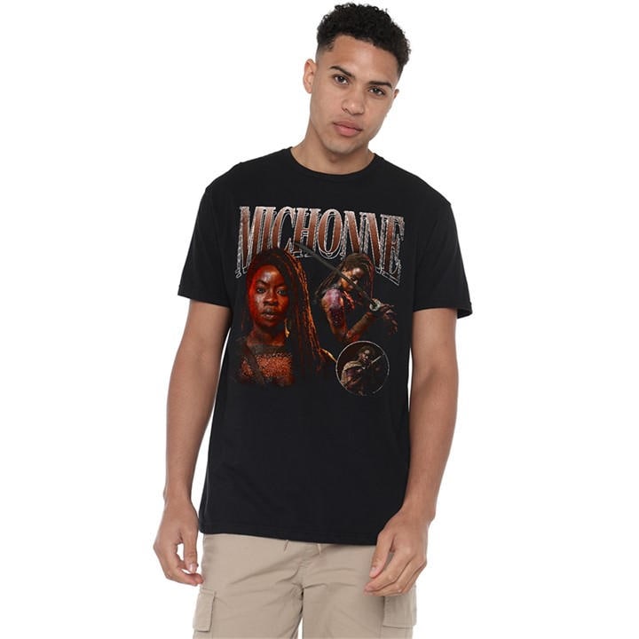 Men's Black Other The Walking Dead The Ones Who Lived Michonne Homag in Size M, Sports Direct
