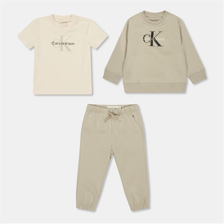 Calvin Klein Jeans  Kids  Monogram Set, Sports Direct