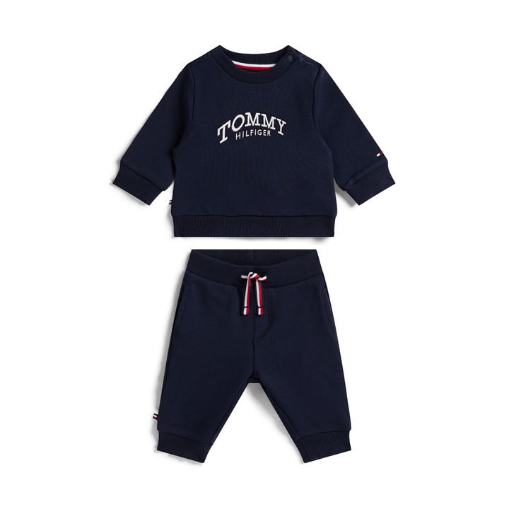 Tommy Hilfiger Unisex Kids Blue Tommy Monotype Set In61