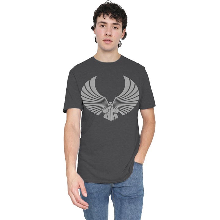 Star Trek Men's Grey Romulan Logo T-Shirt Charcoal in Size 2XL, Sports Direct