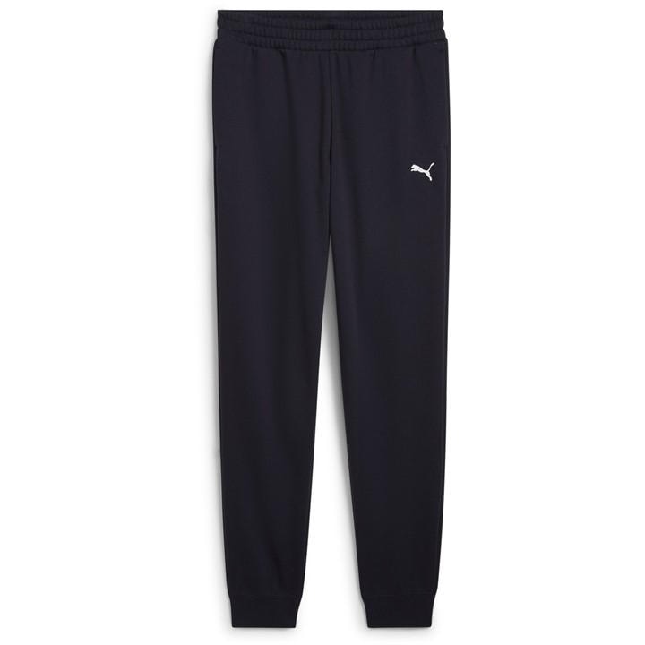 Puma Men' Blue Small Logo Cuffed Joggers in Size S, Sports Direct