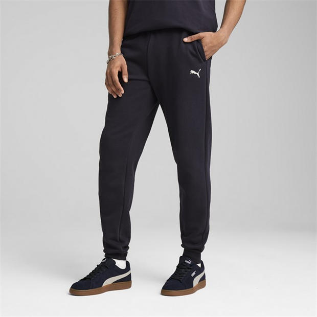Морска синьо - Puma - Small Logo Cuffed Joggers