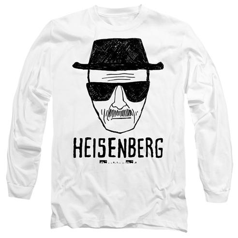 Breaking Bad - Breaking Bad Heisenberg Long Sleeve T-Shirt White