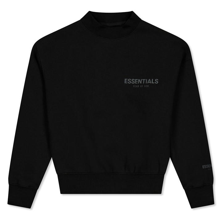 Fear Of God Essentials  Kids Green ' Pullover Crew Neck Jumper in Size 6 - 7 Years, Sports Direct