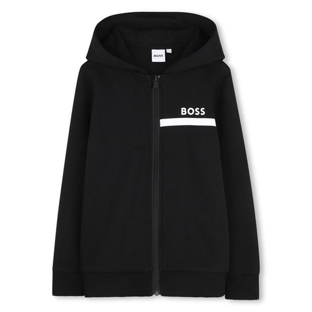 Black - Boss - Kids' Fleece Tracksuits