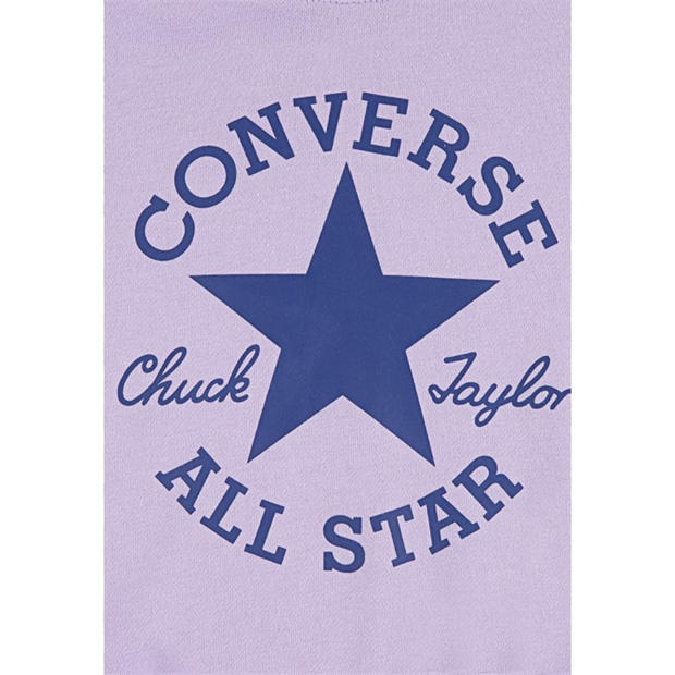 Lavender Latte - Converse - Kids' Overhead Hoodie