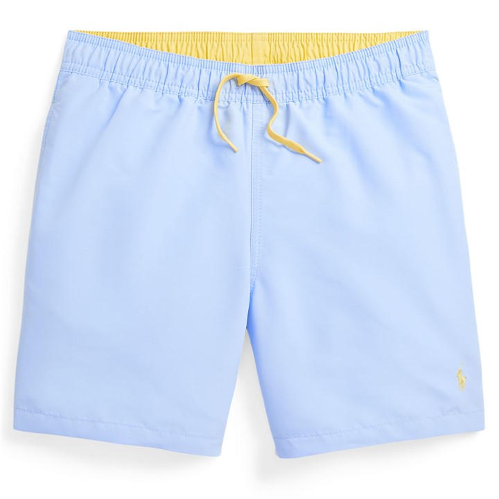 Polo Ralph Lauren Boys Blue Logo Swim Shorts , Sports Direct