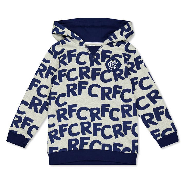 Castore  Kids Grey ' Overhead Hoodie in Size 6 - 7 Years, Sports Direct