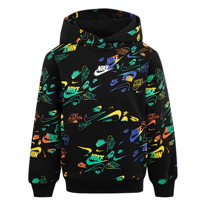 Nike Boys Black Aop Reveal Po