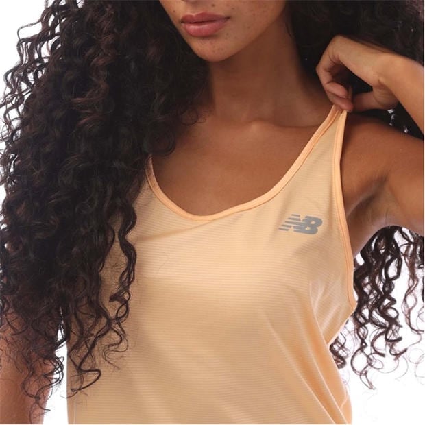 Peach - New Balance - Sport Essentials Tank Top