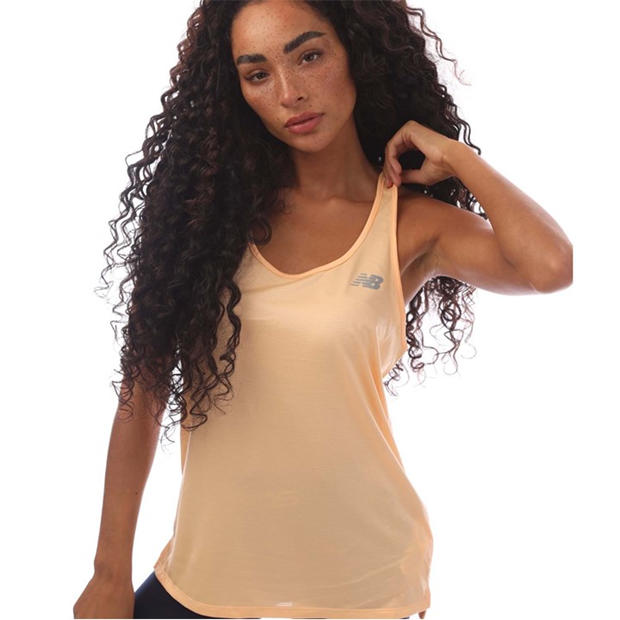 Peach - New Balance - Sport Essentials Tank Top