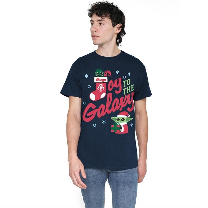 Galaxy  Men's  Grogu Christmas Joy To The , Football by The Mandalorian in Size 3XL, Sports Direct