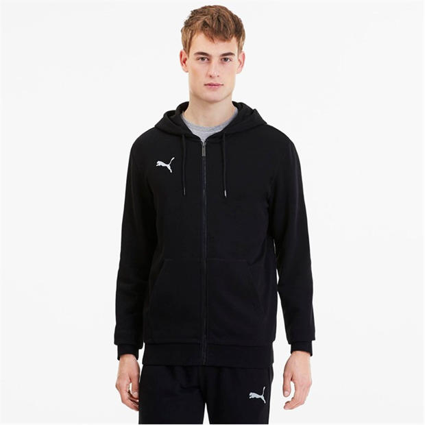 Black - Puma - TeamGOAL 23 Casuals Hooded Jacket