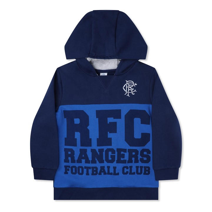 Castore  Kids Blue ' Overhead Hoodie in Size 4 - 5 Years, Sports Direct