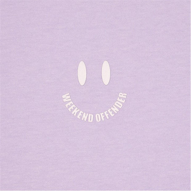 Purple - Weekend Offender - Smile Graphic T-Shirt