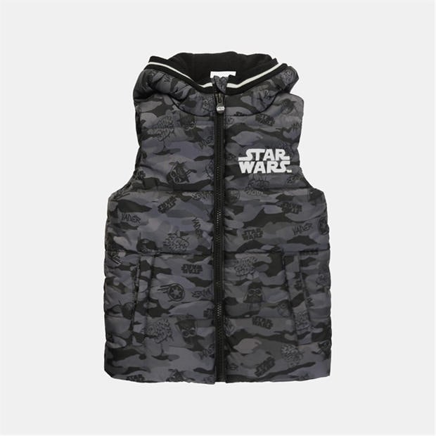 Star Wars - Character - Unisex Kids Disney 3-Piece Fleece-Lined Gilet