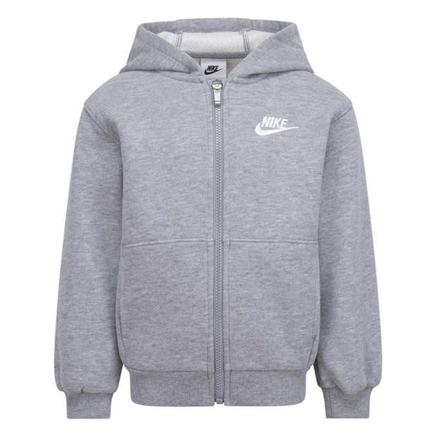 Grey - Nike - Kids' Full Zip Hoodie