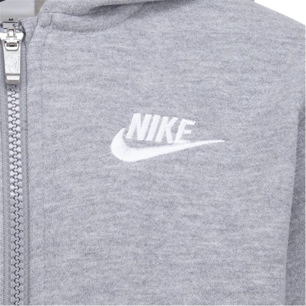 Grey - Nike - Kids' Full Zip Hoodie