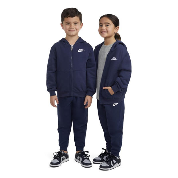 Navy - Nike - Kids' Full Zip Hoodie