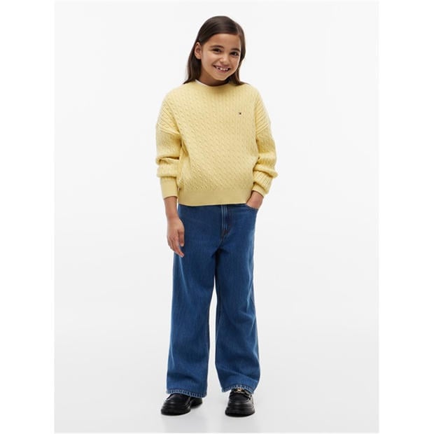 Denim 1A4 - Tommy Hilfiger - Kids' Wide Leg Jeans
