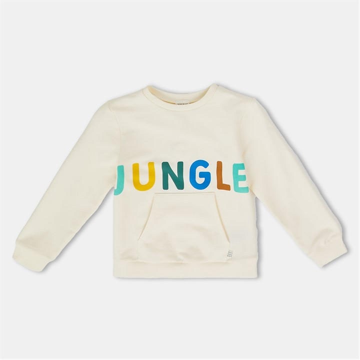 Carrement Beau  Kids Cream ' Crew Sweatshirt in Size 5 - 6 Years, Sports Direct