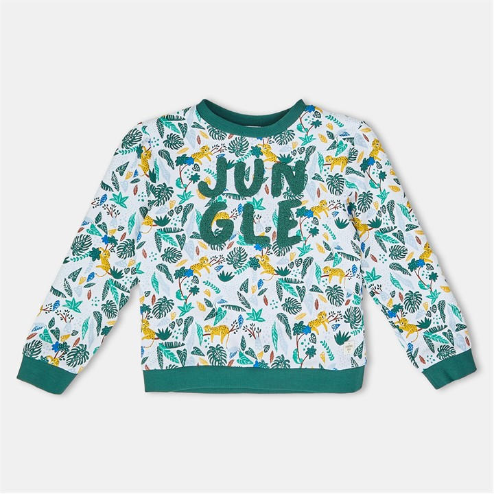 Carrement Beau  Kids  ' Crew Sweatshirt in Size 5 - 6 Years, Sports Direct