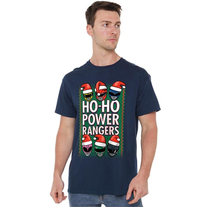 Rangers  Men's  Ho Ho T Shirt Navy, Football by Power  in Size 2XL, Sports Direct