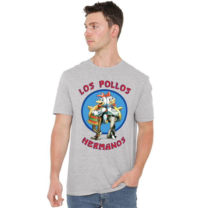 Breaking Bad Men's Grey Los Pollos Emblem T-Shirt in Size M, Sports Direct