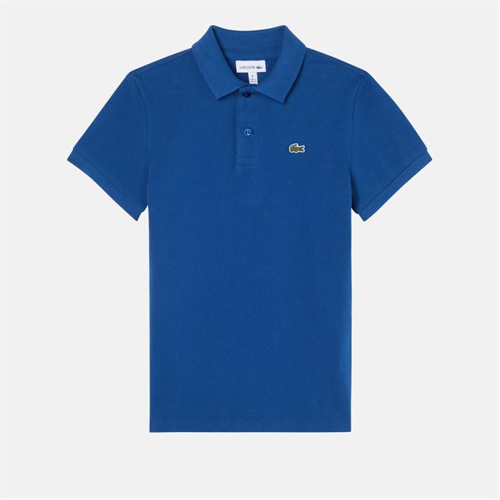 Lacoste Boys Blue ' Classic Pique Polo Shirt in Size 9 - 10 Years, Sports Direct