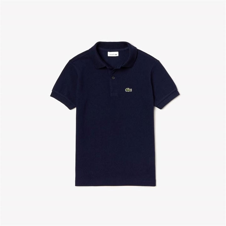 Lacoste Boys Blue ' Classic Pique Polo Shirt in Size 5 - 6 Years, Sports Direct
