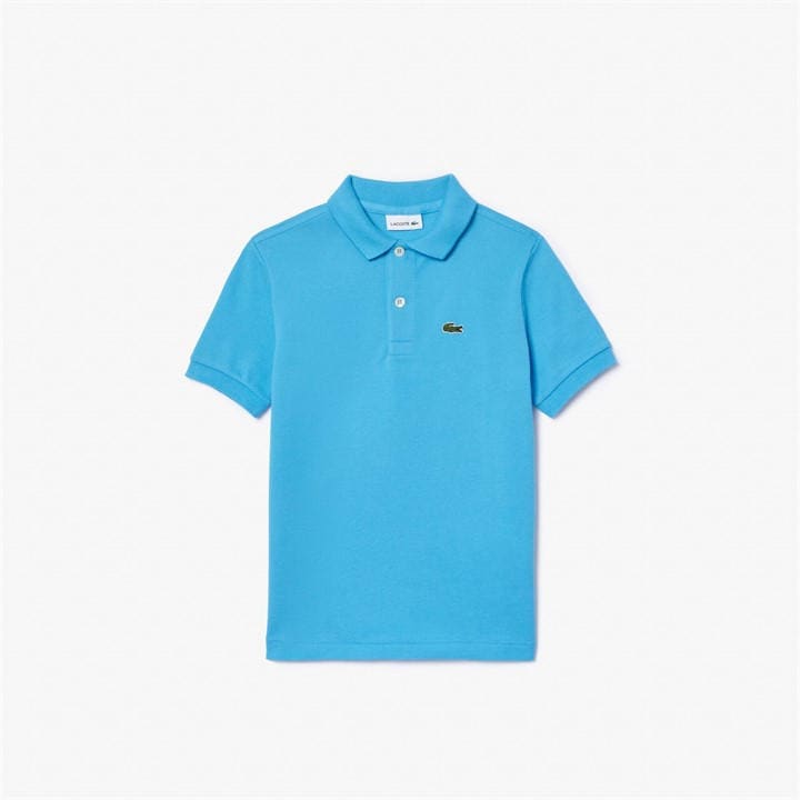 Lacoste Boys Blue ' Classic Pique Polo Shirt in Size 9 - 10 Years, Sports Direct