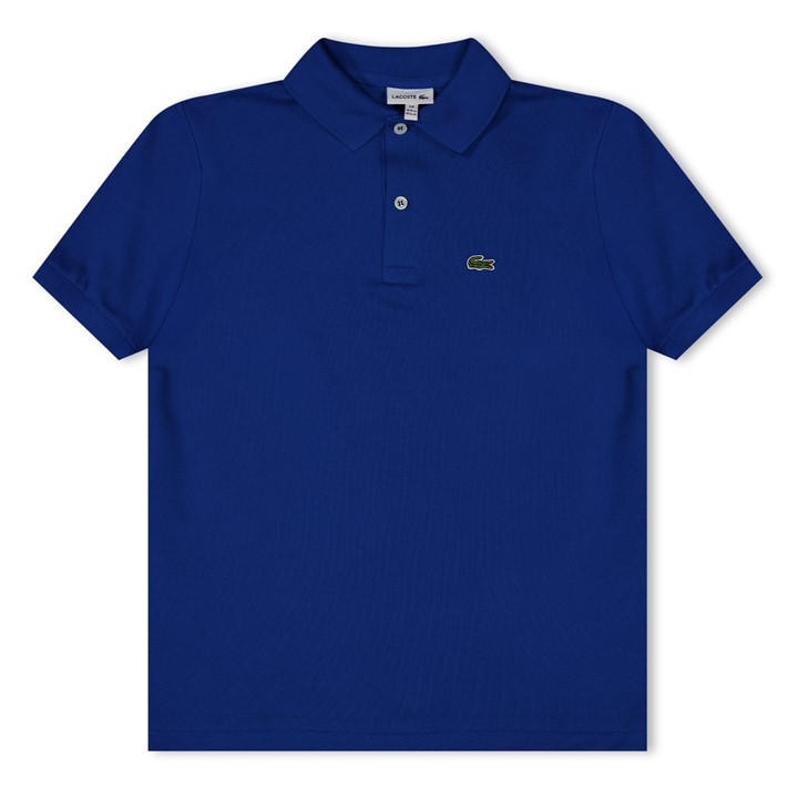 Lacoste Boys Blue ' Classic Pique Polo Shirt in Size 3 - 4 Years, Sports Direct