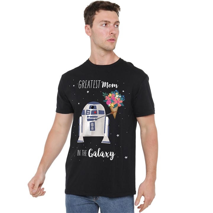 Galaxy  Men'  Mothers Day Greatest Mom In The , Football by Star Wars in Size S, Sports Direct