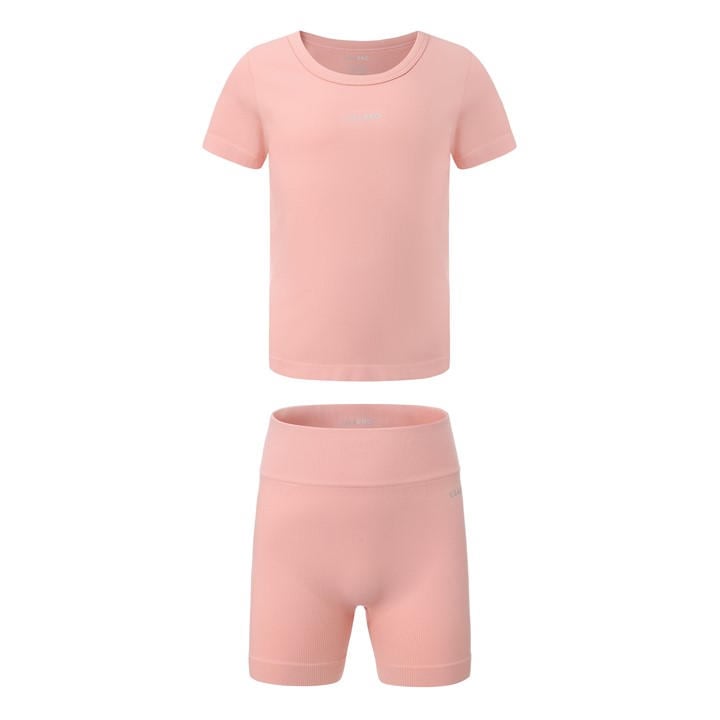 Usa Pro Girls Pink Seamless Set  in Size 9 - 10 Years, Sports Direct