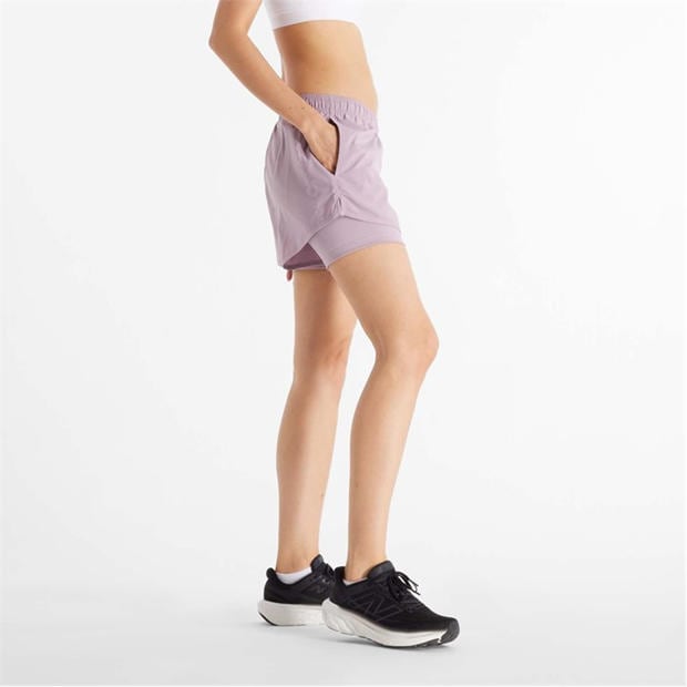 Purple - New Balance - Sport Essentials 2-in-1 Shorts