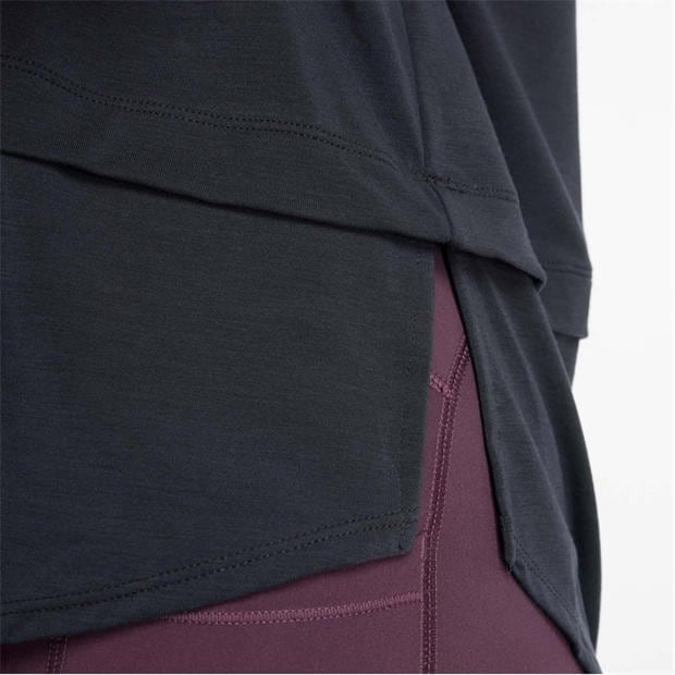 Black - New Balance - Drapey Jersey Oversized T-Shirt