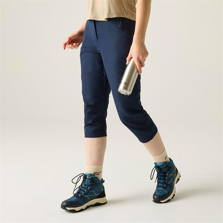 Regatta Women's Blue Chaska Iii Capri Size 20