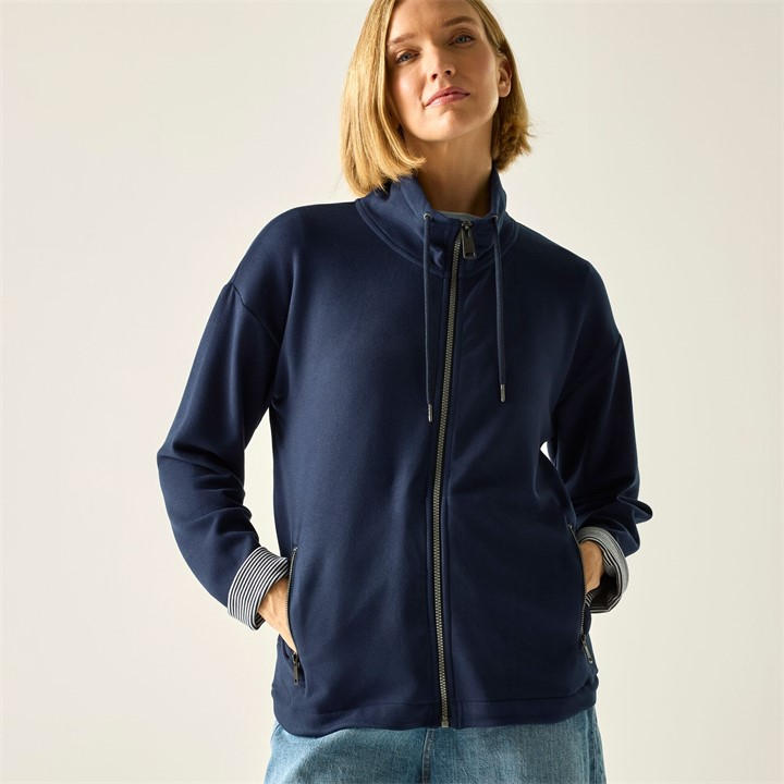 Regatta Women's Blue Ashlynn Fleece in Size 8, Sports Direct
