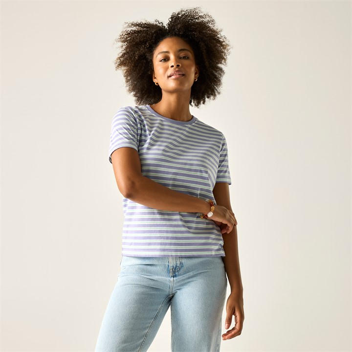 Regatta Women's Pnsymltistr Bayletta Short-Sleeved T-Shirt in Size 16, Sports Direct