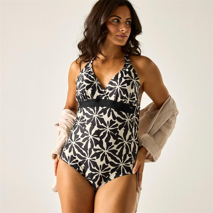 Regatta Women's  Flavia Ii Tummy Controlled Swim Costume in Size 8, Sports Direct