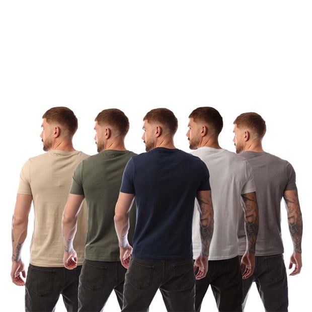 Многоцветно - Nicce - Buena 5 Pack T-Shirts